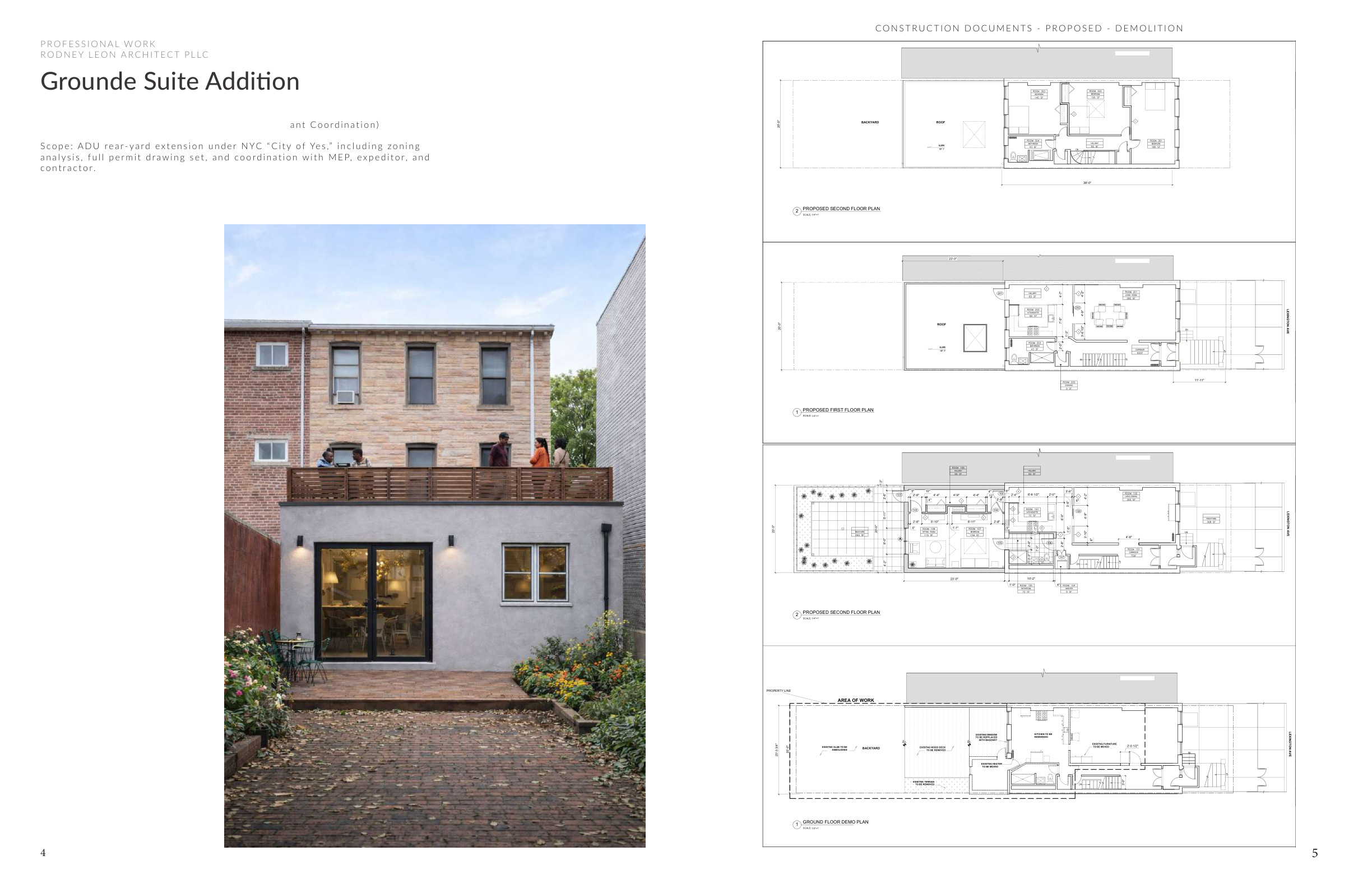 Lexington Avenue Residential Addition — project study 2