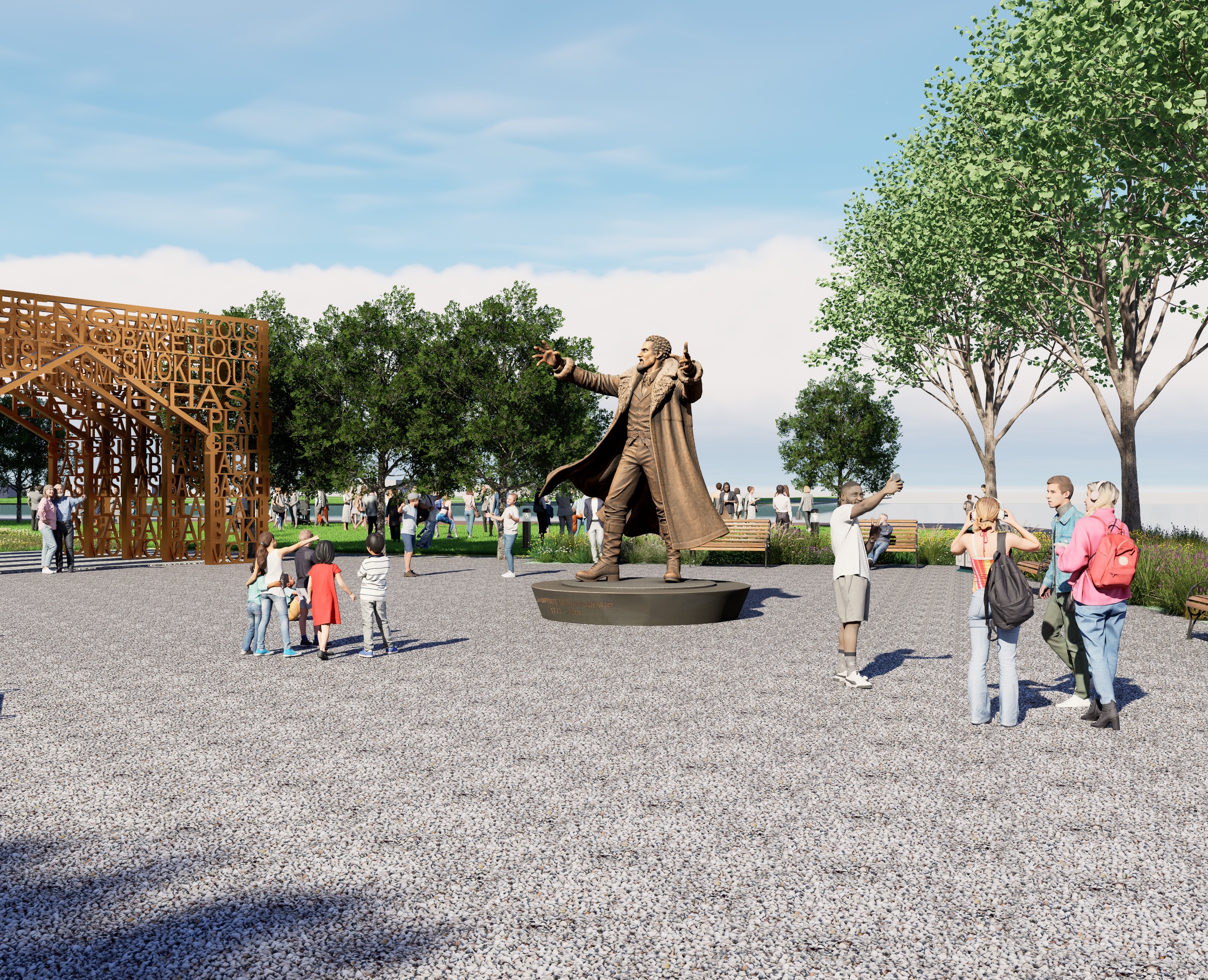 DuSable Statue Competition — Winning Competition / Public Monument