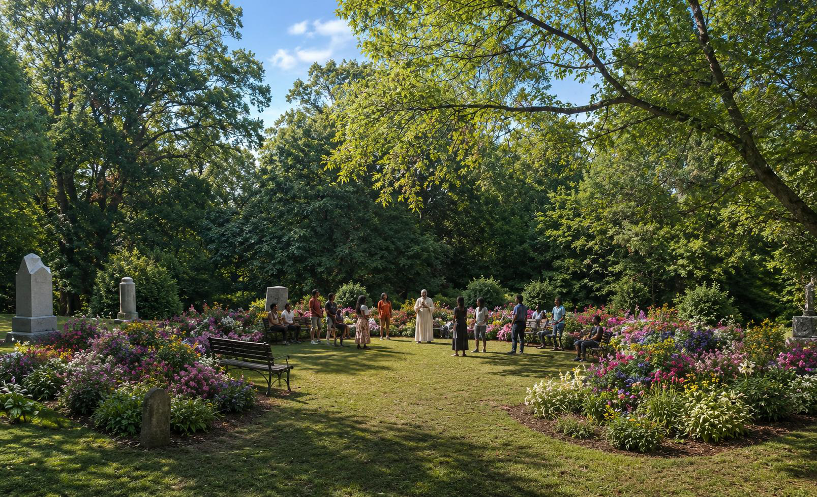 Mount Zion–Female Union Band Society Historic Memorial Park — Libation garden