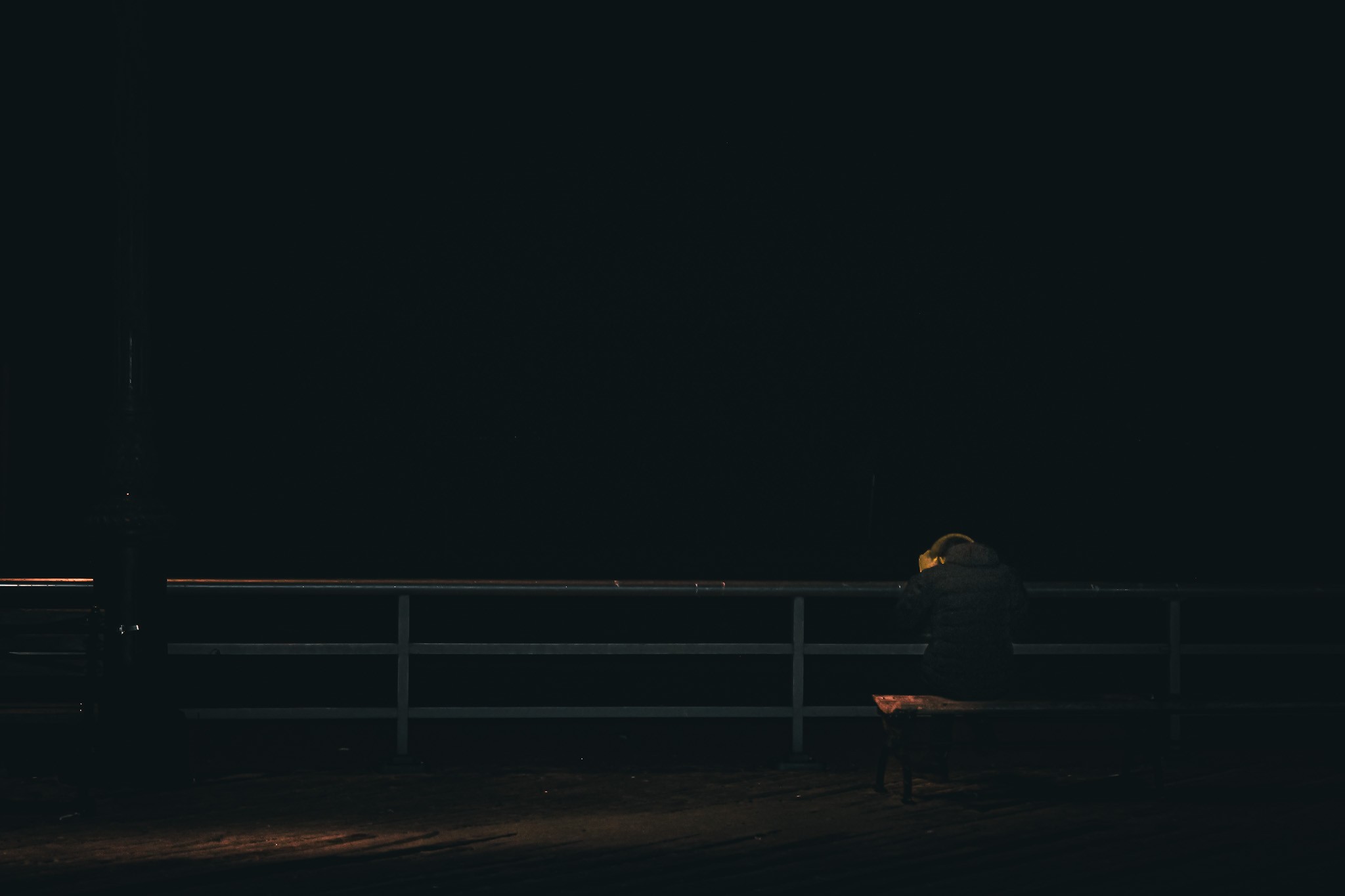 A quiet moment by the water — photograph by Tony Powers