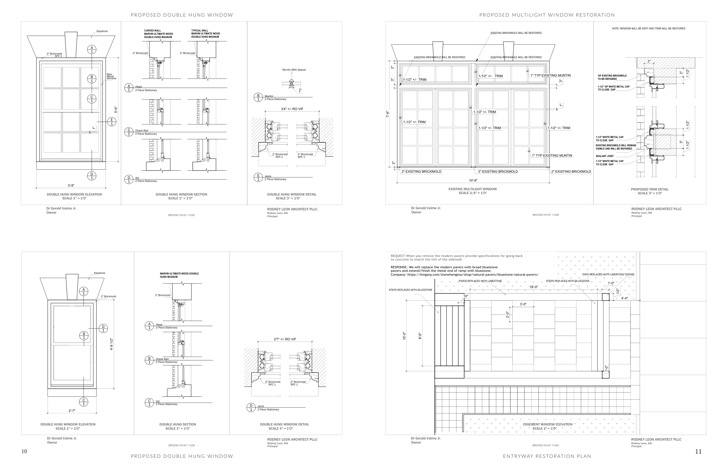 Ocean Avenue Historic Residence — original portfolio spread