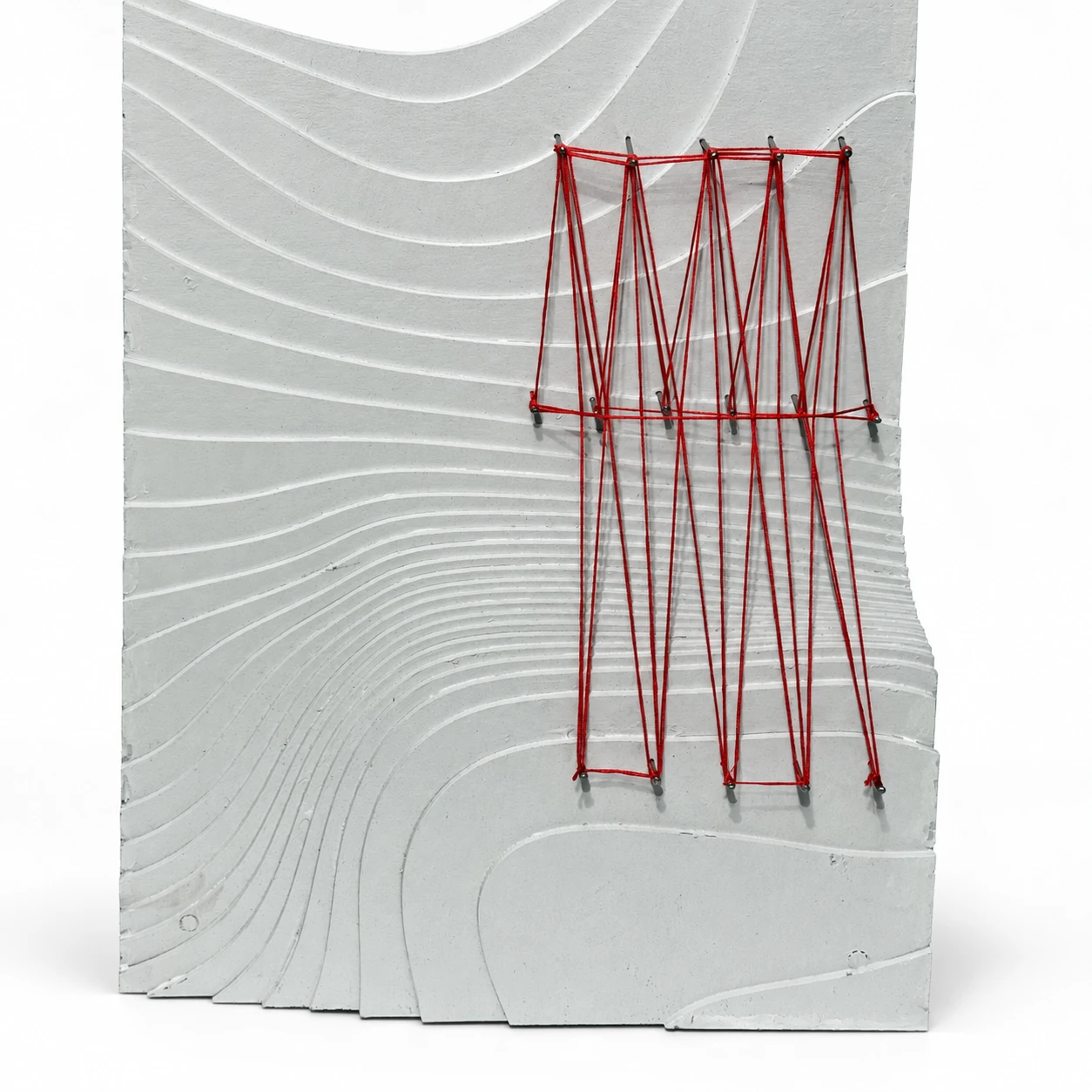 Topography and tension study