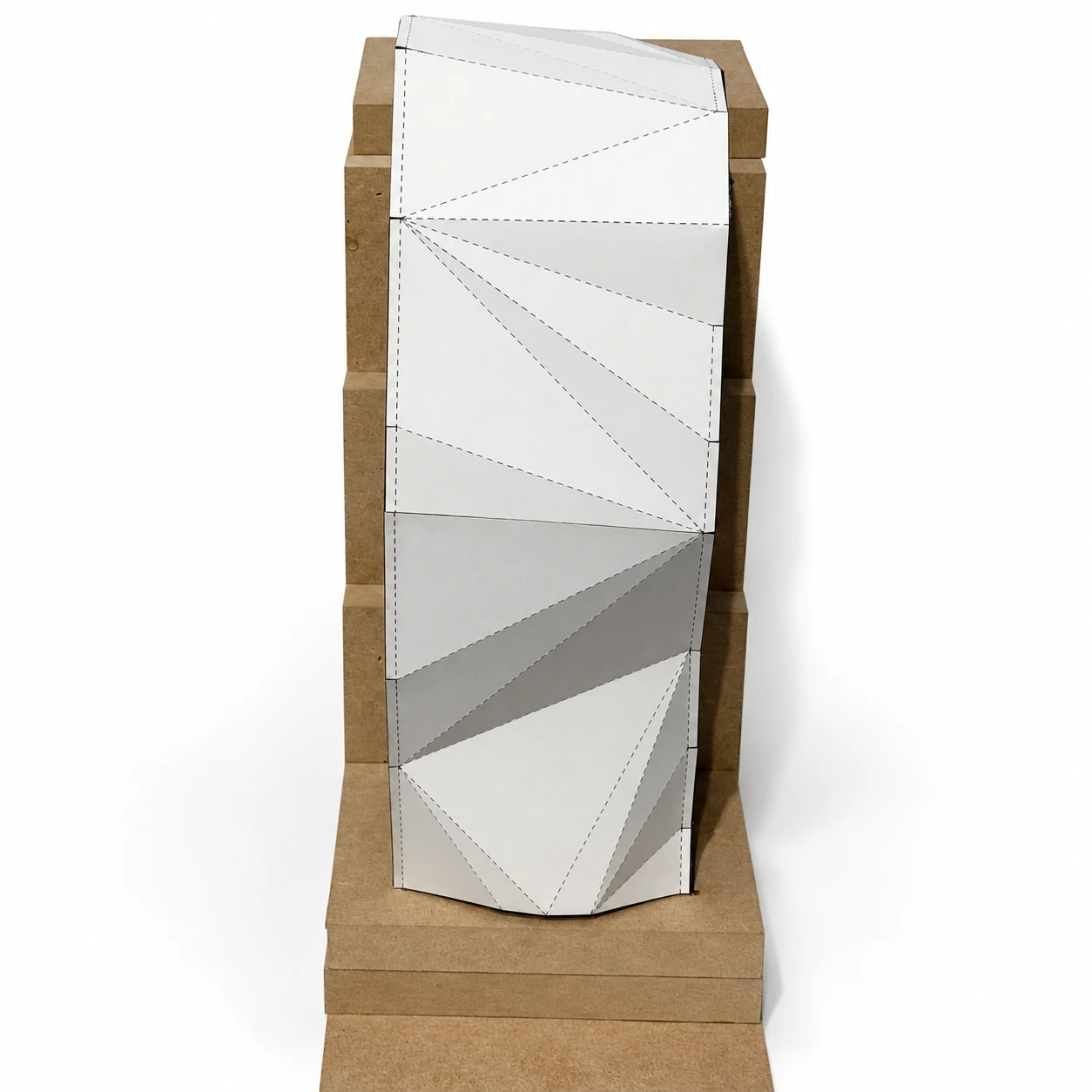 Envelope study — folded skin