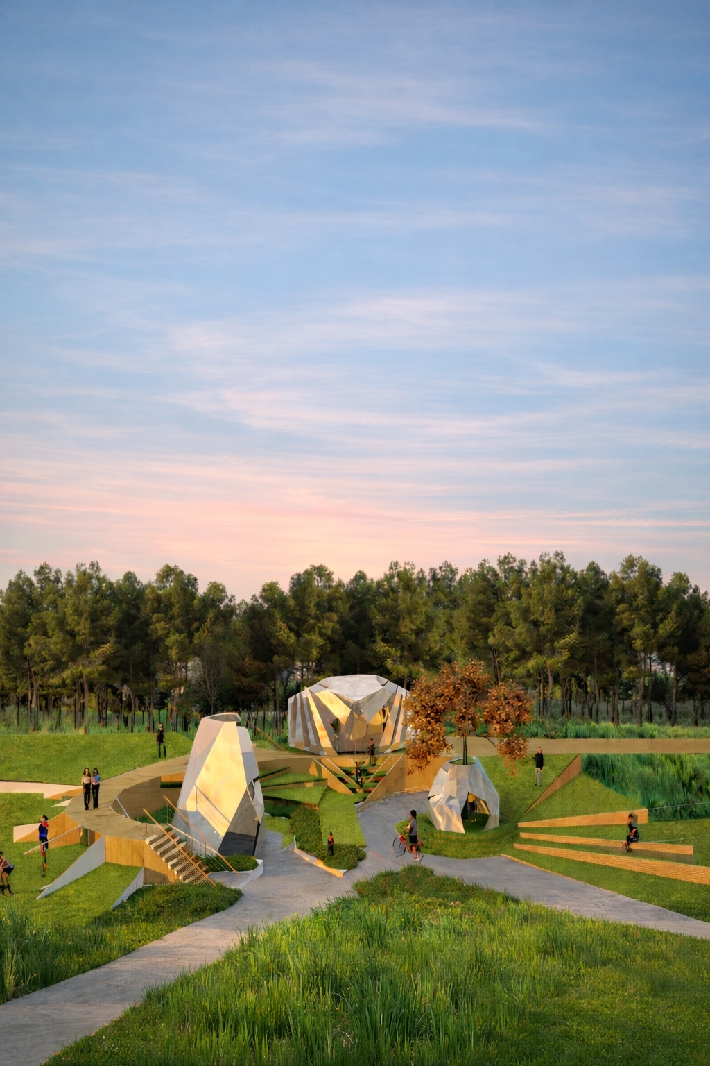 Vessel Park — Landscape / Drawing / Public Space
