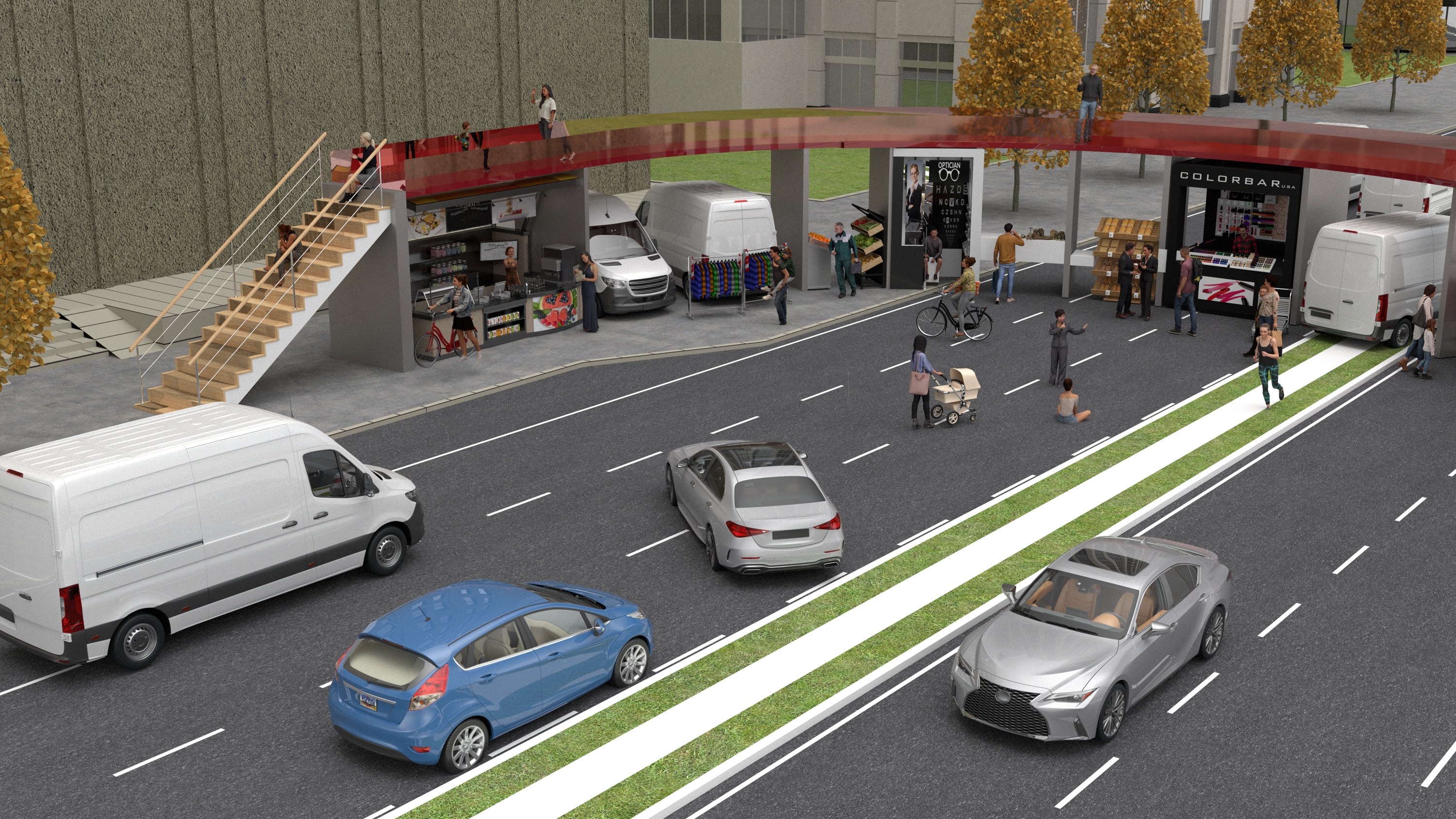 Original market street rendering